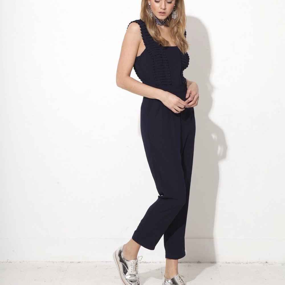 Jovonna London Navy Blue Jumpsuit